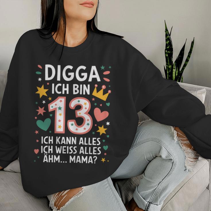 13Th Birthday Girl 13 Years 2011 Decoration Sweatshirt Frauen Geschenke für Sie