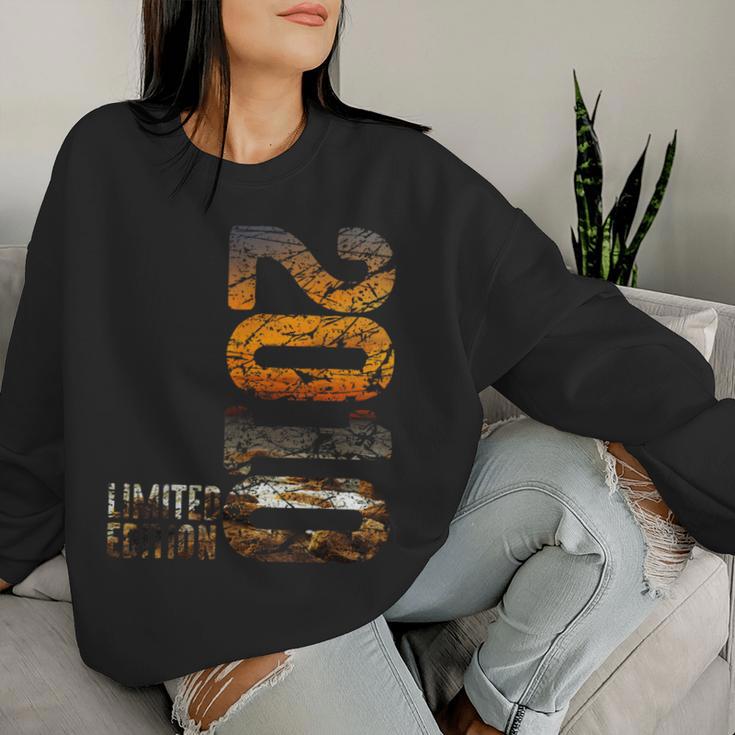 15 Geburtstag Junge Mädchen 15 Jahre 2010 Lustig Geschenk Sweatshirt Frauen Geschenke für Sie