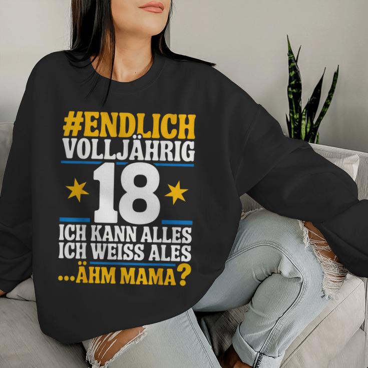 18 Geburtstag Junge Mädchen 18 Jahre 2007 Lustig Geschenk Sweatshirt Frauen Geschenke für Sie