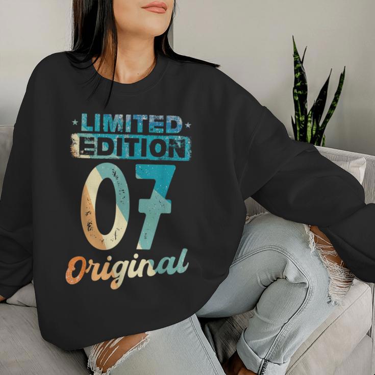 18Th Birthday Original Boy Girlintage 2007 Sweatshirt Frauen Geschenke für Sie