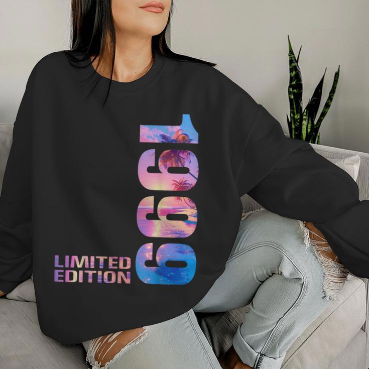 1999 Man Woman 25Th Birthday Limited Edition 25 Sweatshirt Frauen Geschenke für Sie