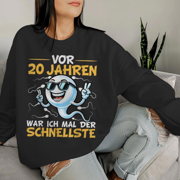 20Th Birthday Man Woman 20 Years 2004 Decorative Sweatshirt Frauen Geschenke für Sie