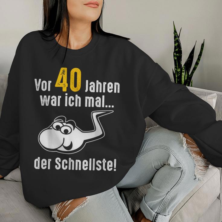 40Th Birthday Man Woman 40 Years 1984 Decorative Sweatshirt Frauen Geschenke für Sie