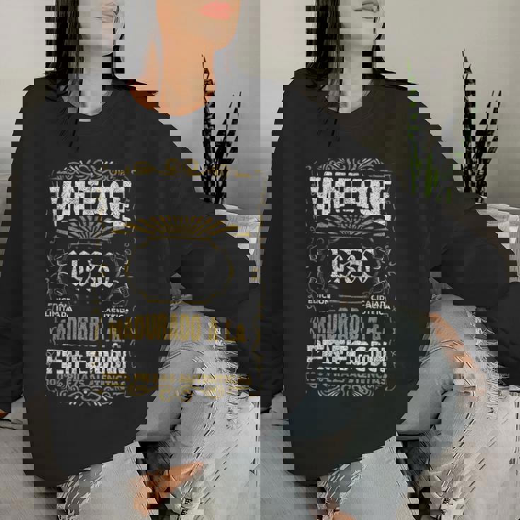 45 Cumpleaños 45 Años Hombre Intage 1980 Regalo Sudadera Mujer Regalos para ella