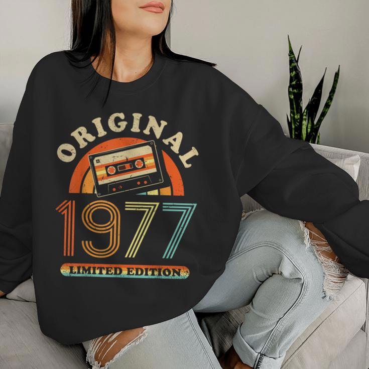 47Th Birthday Original Womenintage 1977 Sweatshirt Frauen Geschenke für Sie