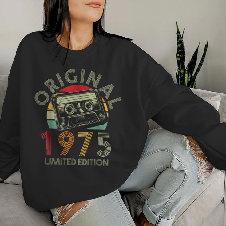 50Th Birthday Original Womenintage 1975 Sweatshirt Frauen Geschenke für Sie