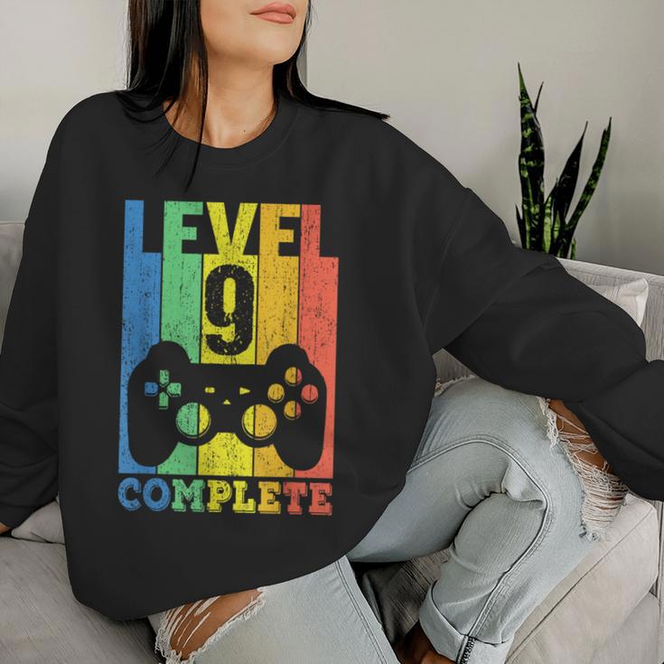 9Th Birthday Boy Girl Level 9 Years 2014 Sweatshirt Frauen Geschenke für Sie