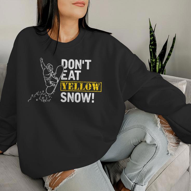 Apres Ski Teacher Ski Bunny Snowboard Winter Sports Sweatshirt Frauen Geschenke für Sie