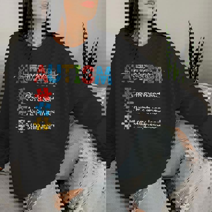 Autism Mama Autism Awareness Mom Neuro Diverse Mother Mommy Women Sweatshirt Gifts for Her