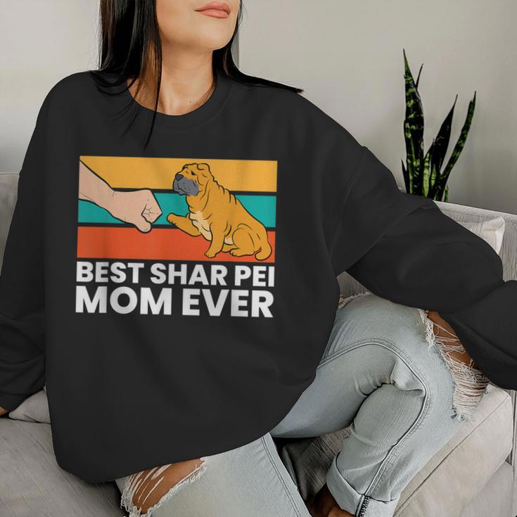 Best Shar Pei Mother Of All Times Shar Pei Dogs Mama Sweatshirt Frauen Geschenke für Sie