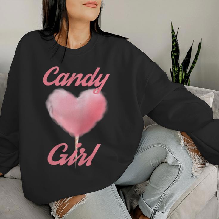 Candy Floss Women's Girls Juniors Women's Sweatshirt Frauen Geschenke für Sie