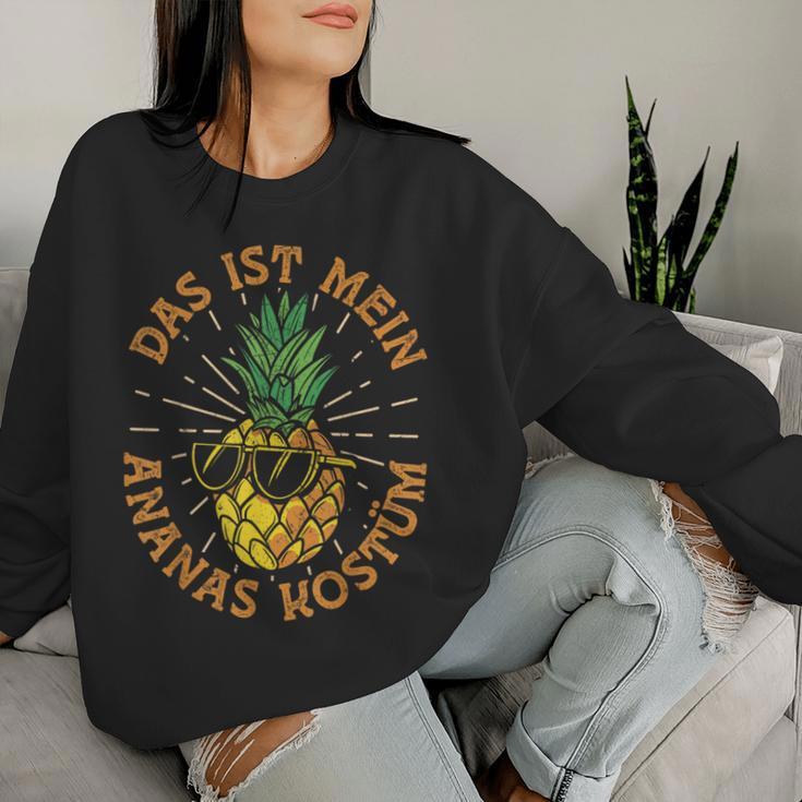 Das Ist Mein Ananas Costume Carnival Fancy Dress Fruit Fruit Sweatshirt Frauen Geschenke für Sie