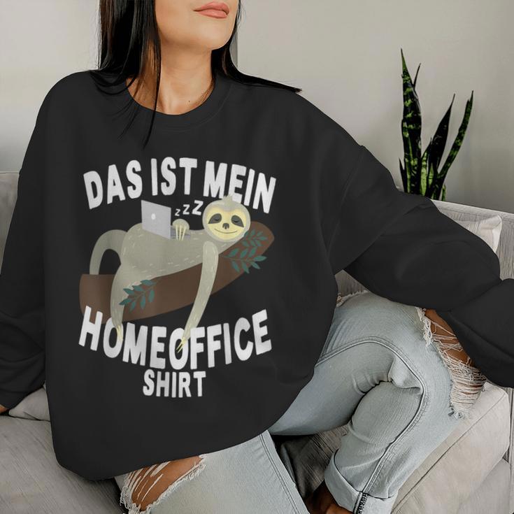 Das Ist Mein Homeoffice Sloth Home Office Sweatshirt Frauen Geschenke für Sie