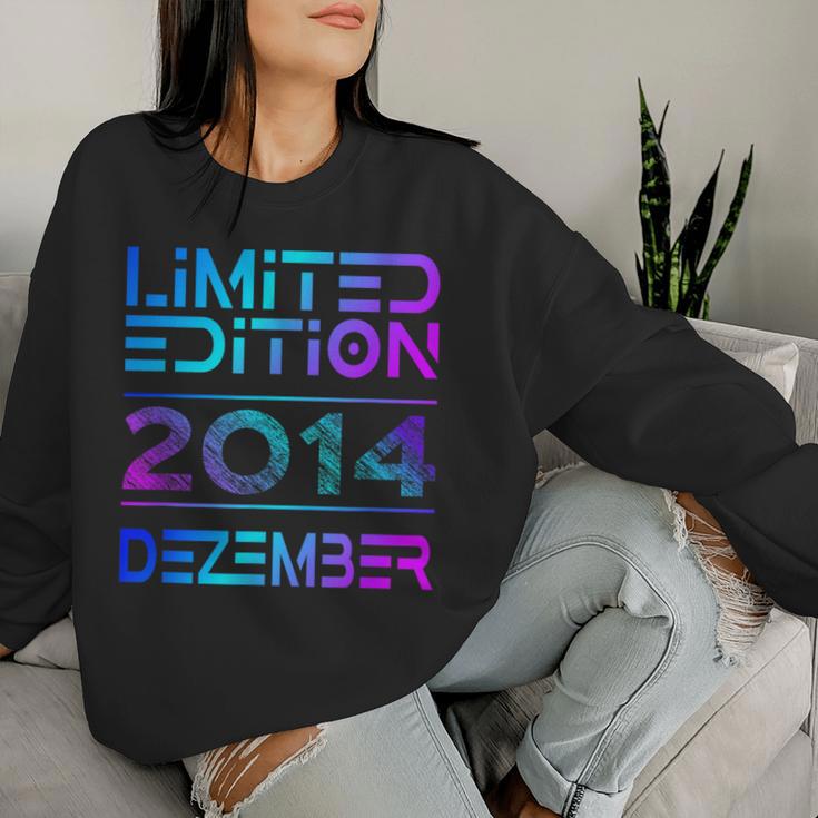 December 2014 Boy Girl 9Th Birthday Limited Edition Sweatshirt Frauen Geschenke für Sie