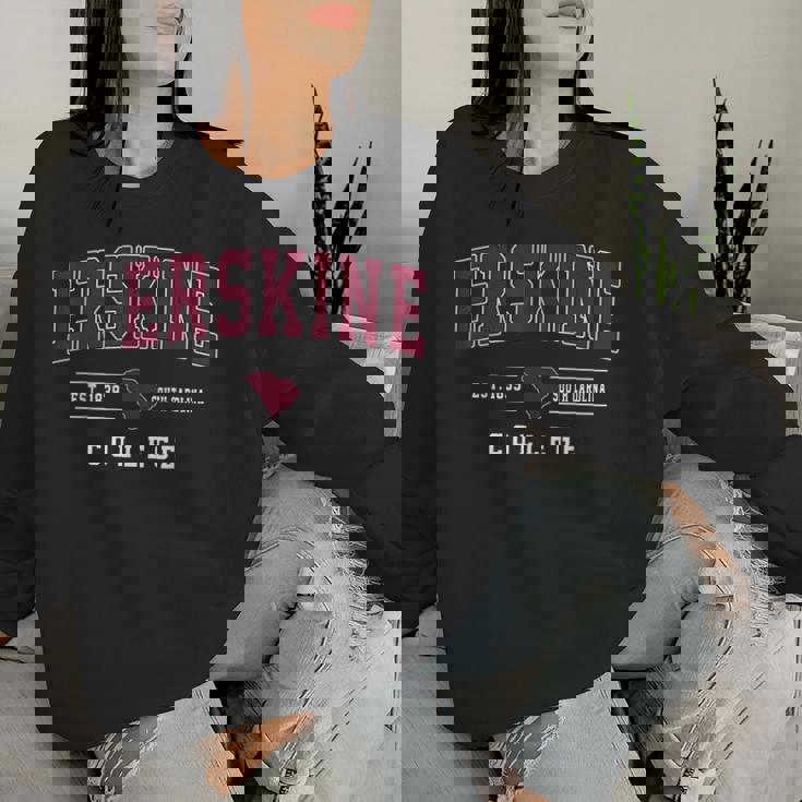 Erskine College Arch Vintage Women Women Sweatshirt Gifts for Her