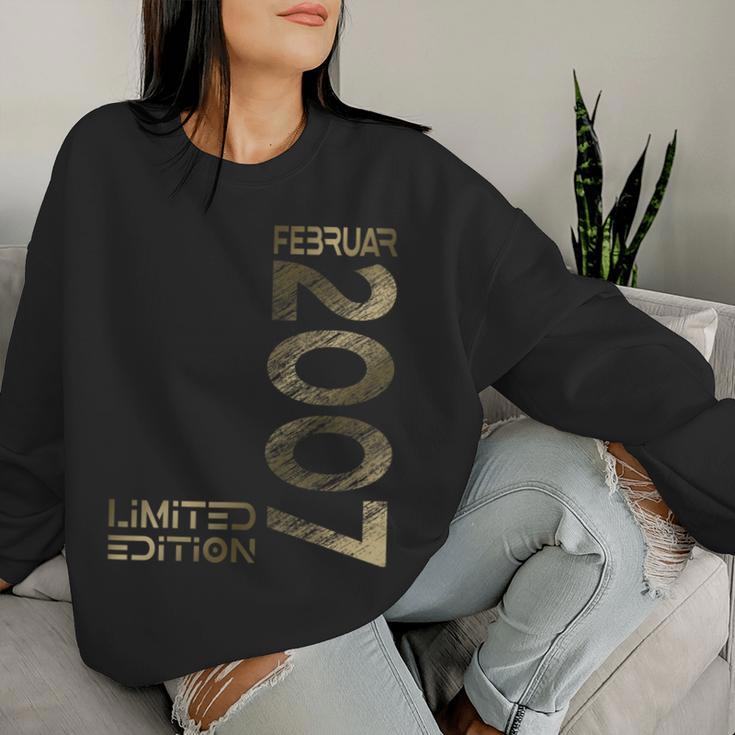 Februar 2007 Junge Mädchen 18 Geburtstag Limited Edition Sweatshirt Frauen Geschenke für Sie