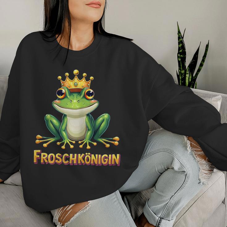 Frog Queen Carnival Girls' Princess Frog Queen Sweatshirt Frauen Geschenke für Sie