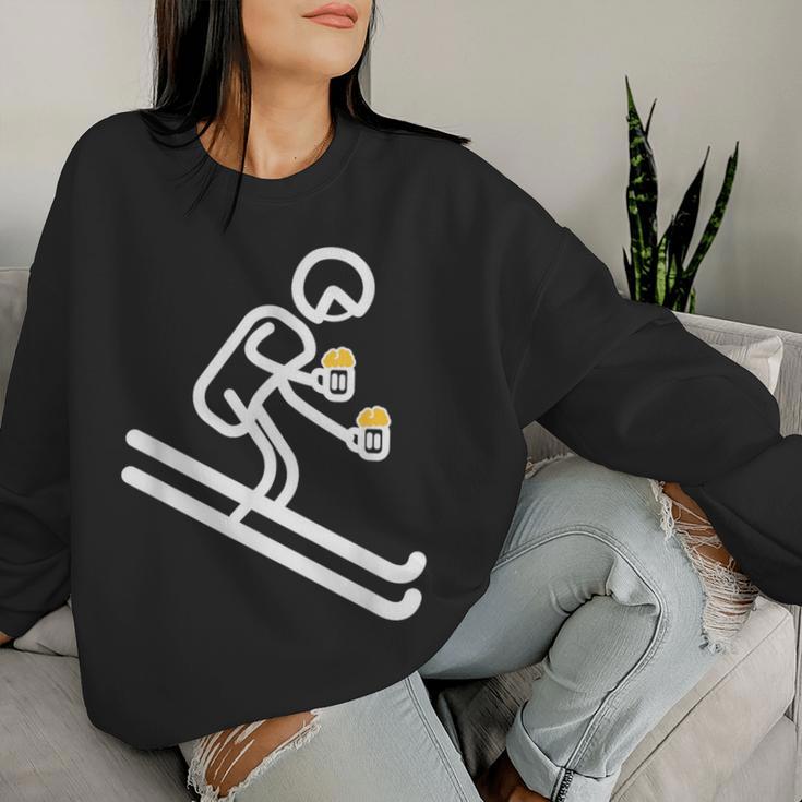 Apre Ski Man Beer Lover Sweatshirt Frauen Geschenke für Sie