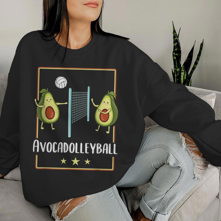 Avocadoolleyball Mother's Dayolleyball Mother's Day Sweatshirt Frauen Geschenke für Sie