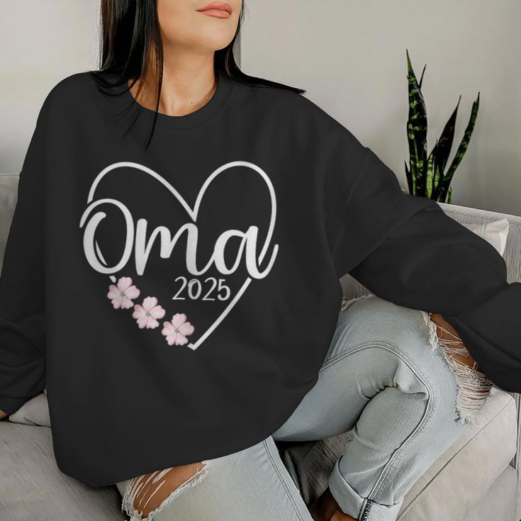 Grandma 2025 Pregnancy Announcement Grandma 2025 Sweatshirt Frauen Geschenke für Sie