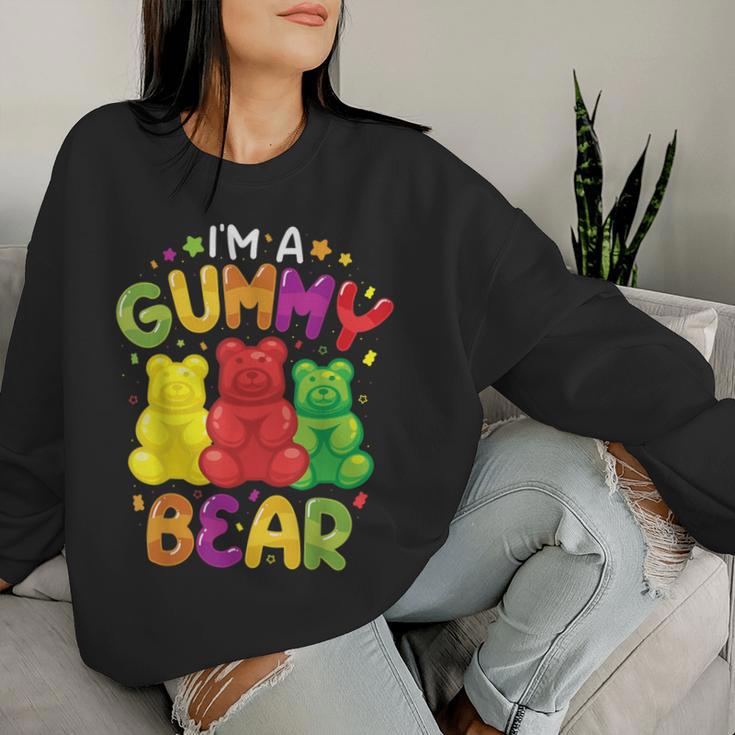 I Am A Gummy Bear Candy Lovers For Girls Sweatshirt Frauen Geschenke für Sie