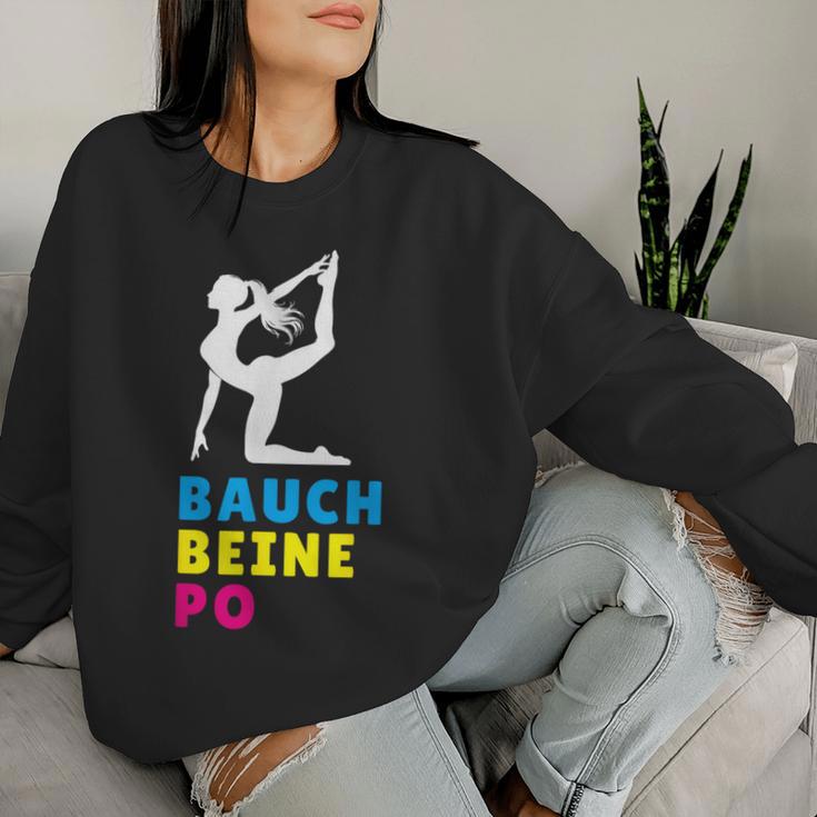 Gymnastics Outfit For Sports Workout Belly Legs Butt Sweatshirt Frauen Geschenke für Sie