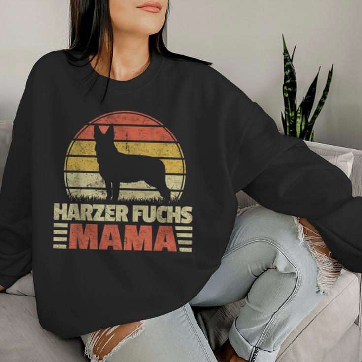 Harzer Fox Mama Old German Hut Dog Sweatshirt Frauen Geschenke für Sie