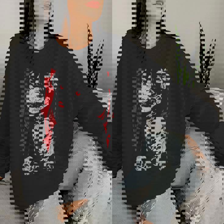 Horror Anime Manga Japan Kawaii Goth For Kid Women Sweatshirt Gifts for Her
