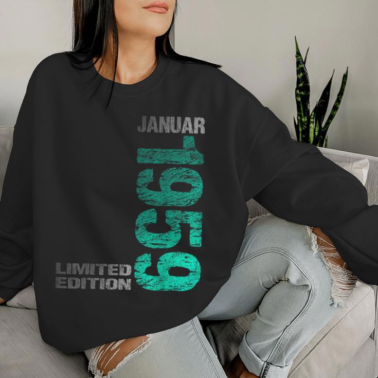 January 1959 Man Woman 65Th Birthday Limited Edition Sweatshirt Frauen Geschenke für Sie