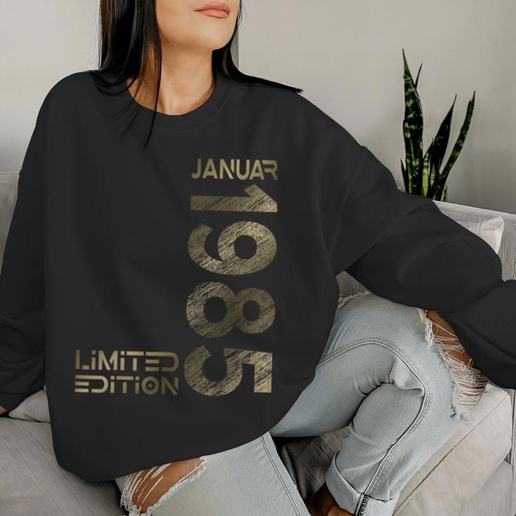 January 1985 Man Woman 40Th Birthday Limited Edition Sweatshirt Frauen Geschenke für Sie