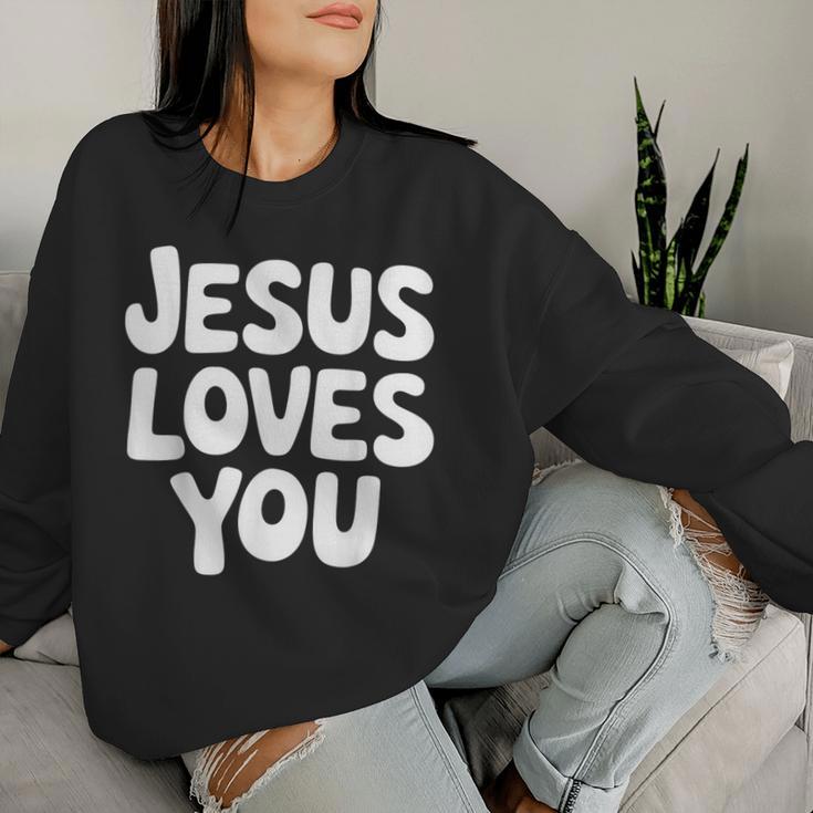 Jesus Christianity Christ Cross Cross Sweatshirt Frauen Geschenke für Sie