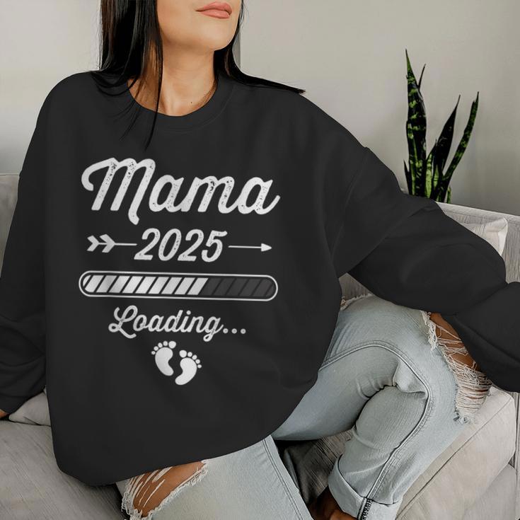 Mama 2025 Loading For Future Mother Pregnancy Sweatshirt Frauen Geschenke für Sie