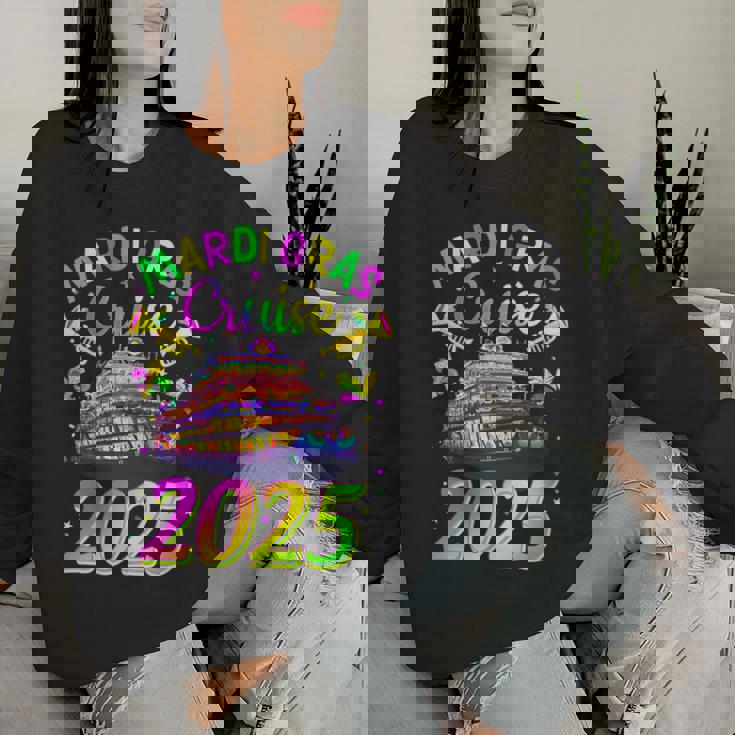 Mardi Gras Cruise 2025 Trip New Orleans Family Matching Women Sweatshirt Gifts for Her