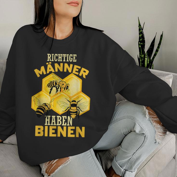 Richtige Männer Haben Biene Beekeeping Card Bee Sweatshirt Frauen Geschenke für Sie