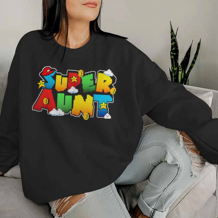 Super Aunt Best Aunt Ever For Aunt Sweatshirt Frauen Geschenke für Sie