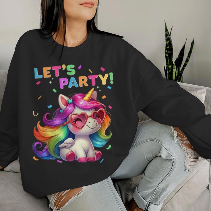 Unicorn Party Outfit Boys Girls Unicorn Sweatshirt Frauen Geschenke für Sie