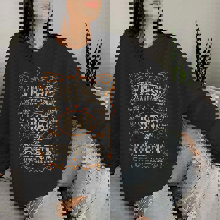 Vintage 1945 80Th Birthday 80 Year Old For Women Sudadera Mujer Regalos para ella