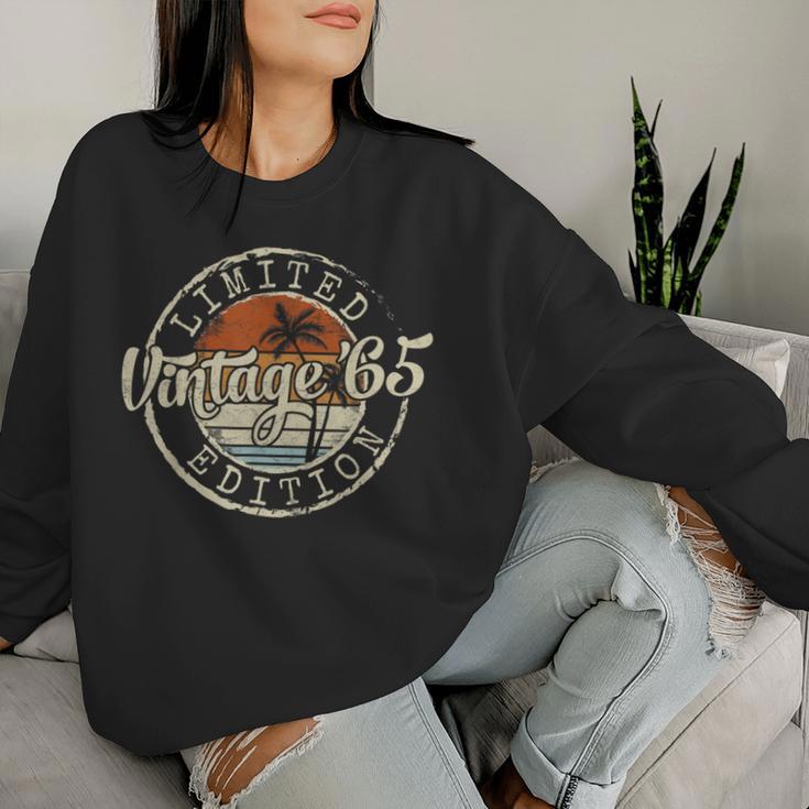 Vintage 1965 60Th Birthday For 60 Year Old Sweatshirt Frauen Geschenke für Sie