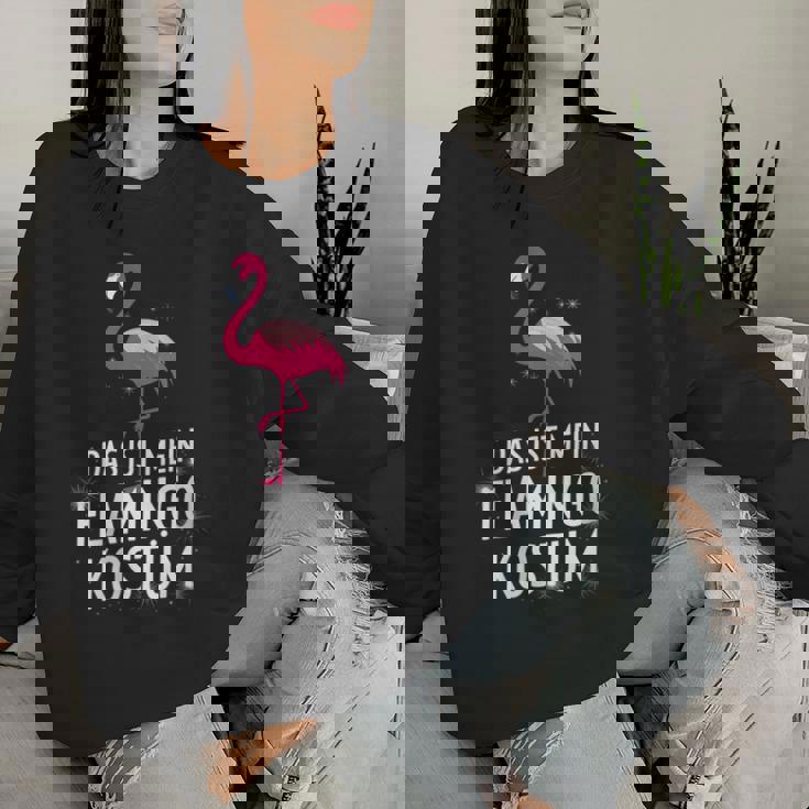 Women's Das Ist Mein Flamingo Kostü Das Ist Mein Flamingo Kostüm – Carnival Sweatshirt Frauen Geschenke für Sie