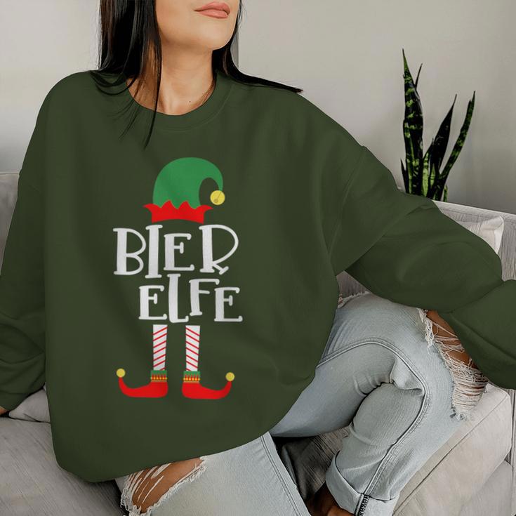 Beer Elf Family Outfit Family Partner Look Christmas Sweatshirt Frauen Geschenke für Sie