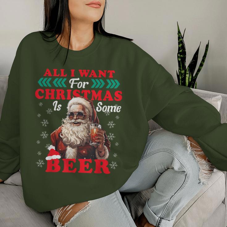 Christmas Beer Christmas Tree Sweatshirt Frauen Geschenke für Sie