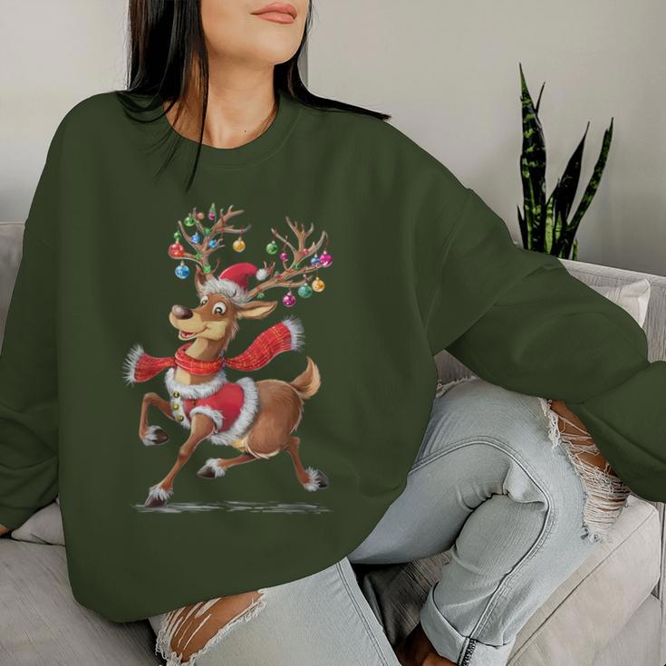 Christmas For Him Rudolf Women's & Sweatshirt Frauen Geschenke für Sie