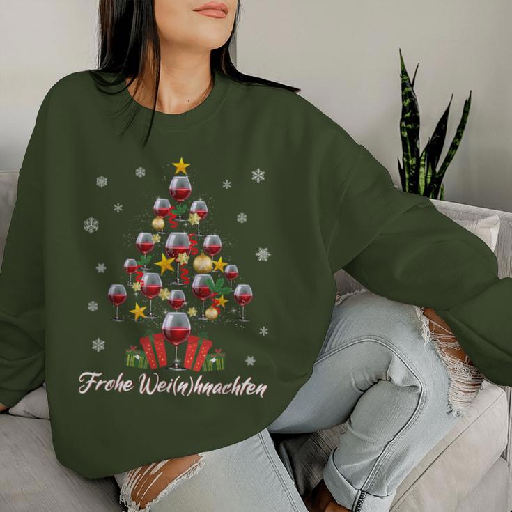 Christmas Outfit Women's Christmas Wine Christmas Sweatshirt Frauen Geschenke für Sie