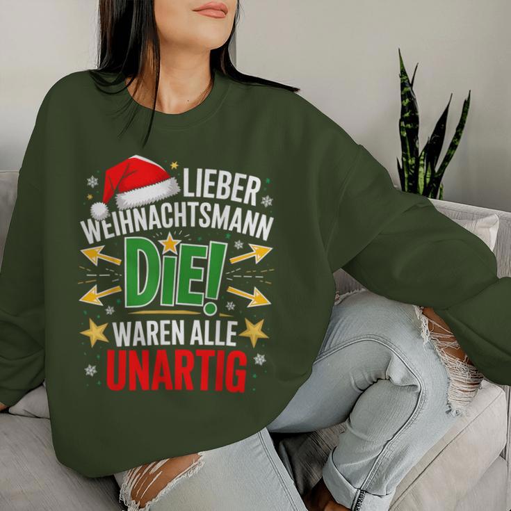 Christmas Santa Christmas Sweatshirt Frauen Geschenke für Sie