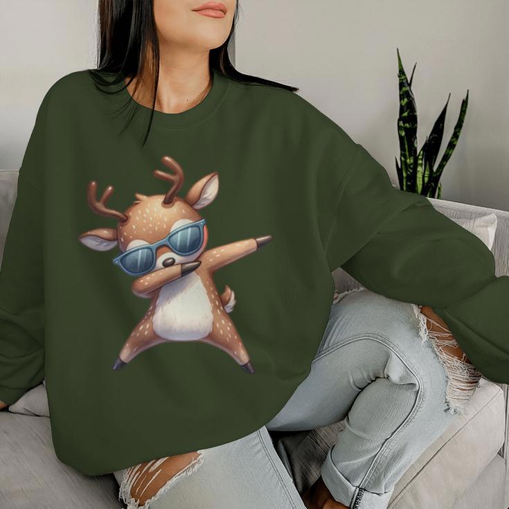 Christmas Women's & For Him Rudolf Sweatshirt Frauen Geschenke für Sie