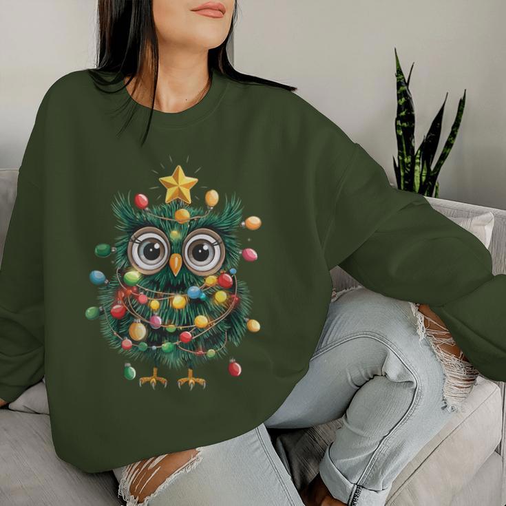 Girls Boys Owl Pyjamas Christmas Sweatshirt Frauen Geschenke für Sie