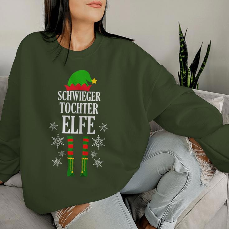 Women's Daughter-In-Law Elf Christmas Elf Christmas Sweatshirt Frauen Geschenke für Sie