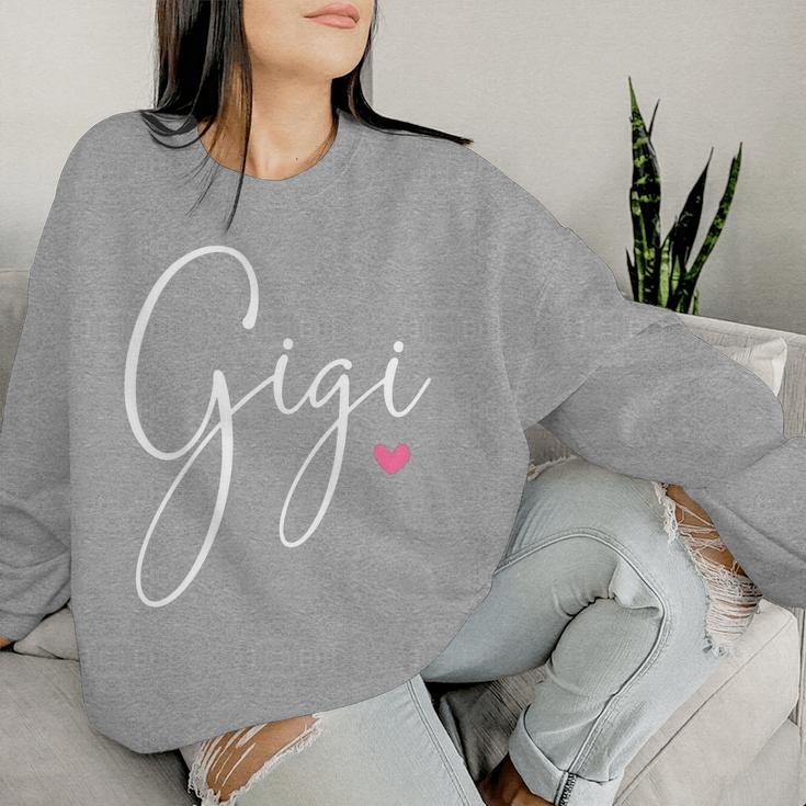 Gigi For Grandma Mother's Day Christmas Birthday Women Sweatshirt Gifts for Her