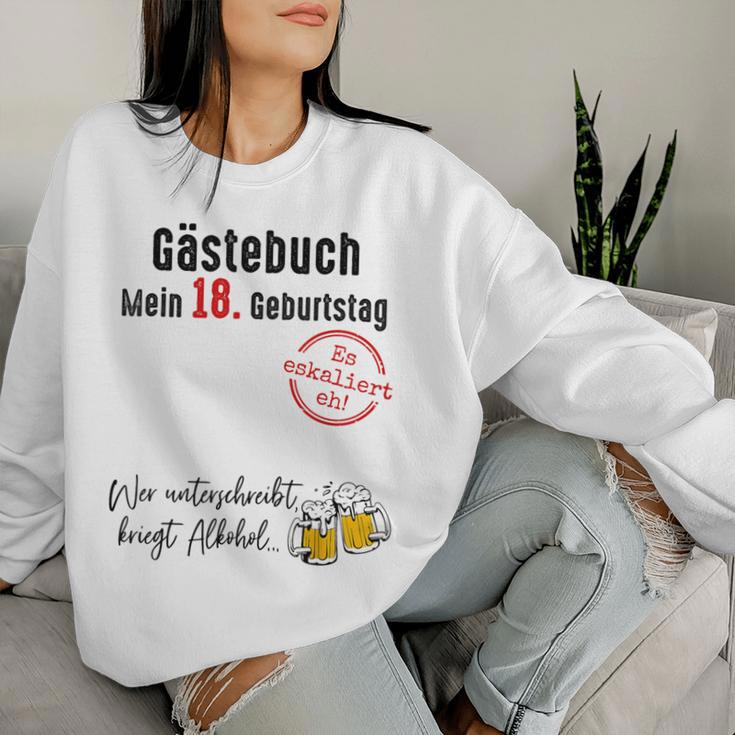 18Th Birthday Boy Girl 18 Years 2005 Sweatshirt Frauen Geschenke für Sie