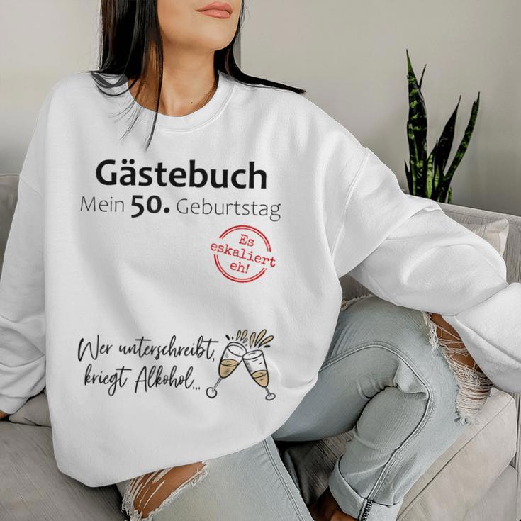 50Th Birthday Man Woman 50 Years 1973 Decorative Sweatshirt Frauen Geschenke für Sie